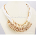 Luxury 18K gold plated filled big statement necklaces bib chokers